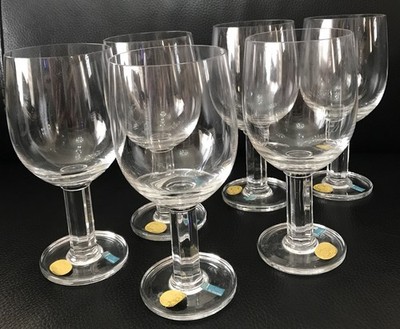 6 X RIEDEL  Cabernet/Merlot Crystal Red Wine Glasses Hexagonal Stem . New Rare!