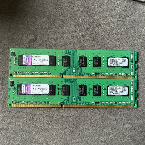 Kingston KTD-XPS730B/4G DDR3 Module 8GB RAM (2x4GB) PC3-12800U DDR3-1600