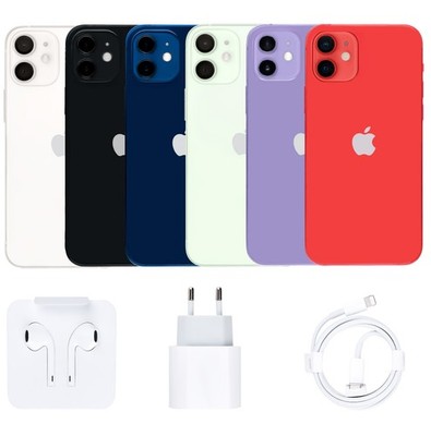 Apple iPhone 12 MINI Schwarz Weiß Blau  Grün Rot Violett | 100% Batt | WIE NEU