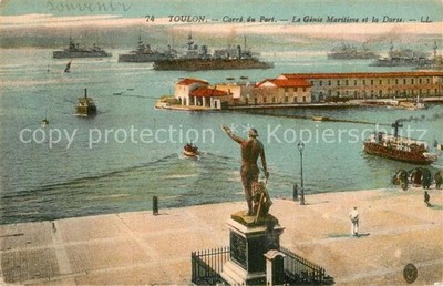 Toulon Var Carre du Port Genie Maritime et la Dors