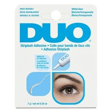 Duo Striplash Adhesive White/Clear 240592 Invisible Fast Drying  Drys Clear Nib
