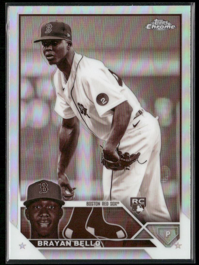 2023 Topps Chrome #57 Brayan Bello Sepia Refractors