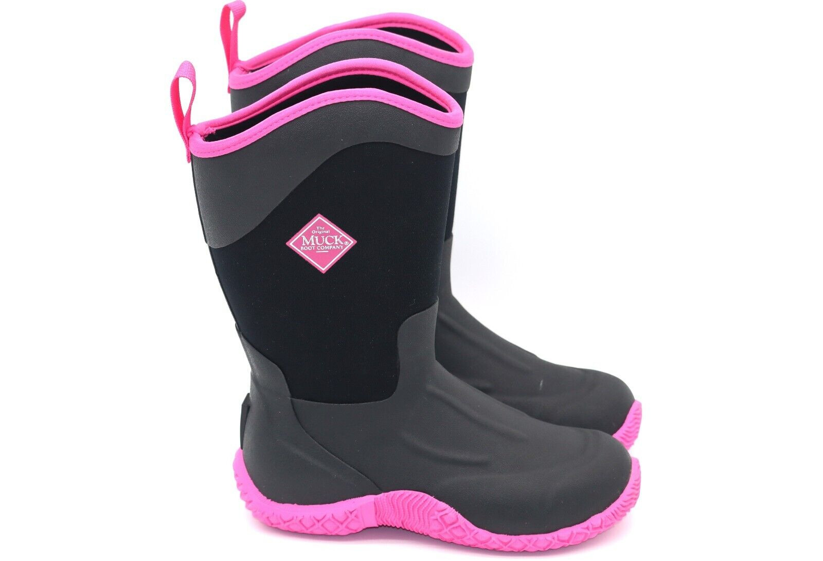 MUCK Tack II MID Women's Black/Hot Pink Size 7
