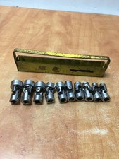 Mac USA 10pc Metric 10-19 mm 6 Pt 3/8 Dr Swiv...