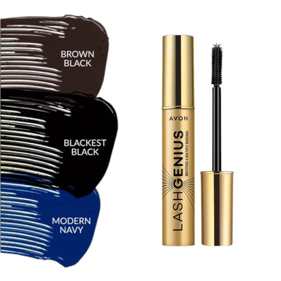 Avon Mascara Lash Genius Multitask & Multiply Choose Your Shade New Sealed - Image 3 of 4