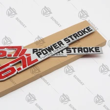 DOOR EMBLEM 6.7L POWER STROKE TURBO DIESEL FOR SUPER-DUTY 250 350 450