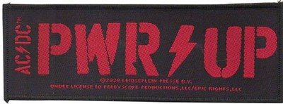 Ac / Dc - Pwr Up Superstripe Patch-14,7 cm x 5,2 cm #153774