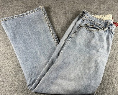 Women s Vintage YMI Light Wash Denim Jeans Low Rise Bootcut Size 11