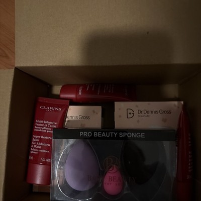 Cosmetic Bundle Pack 6 Clarins Dr Dennis Beauty Sponge