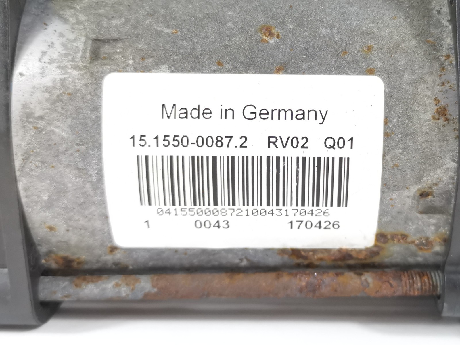 Maserati Levante 3.0 L AWD 2017 Air Ride Suspension Compressor Pump 4010175H OEM