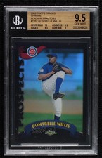 2002 Chrome Traded & Rookies Black Refractor /100 Dontrelle Willis BGS 9.5 04b0