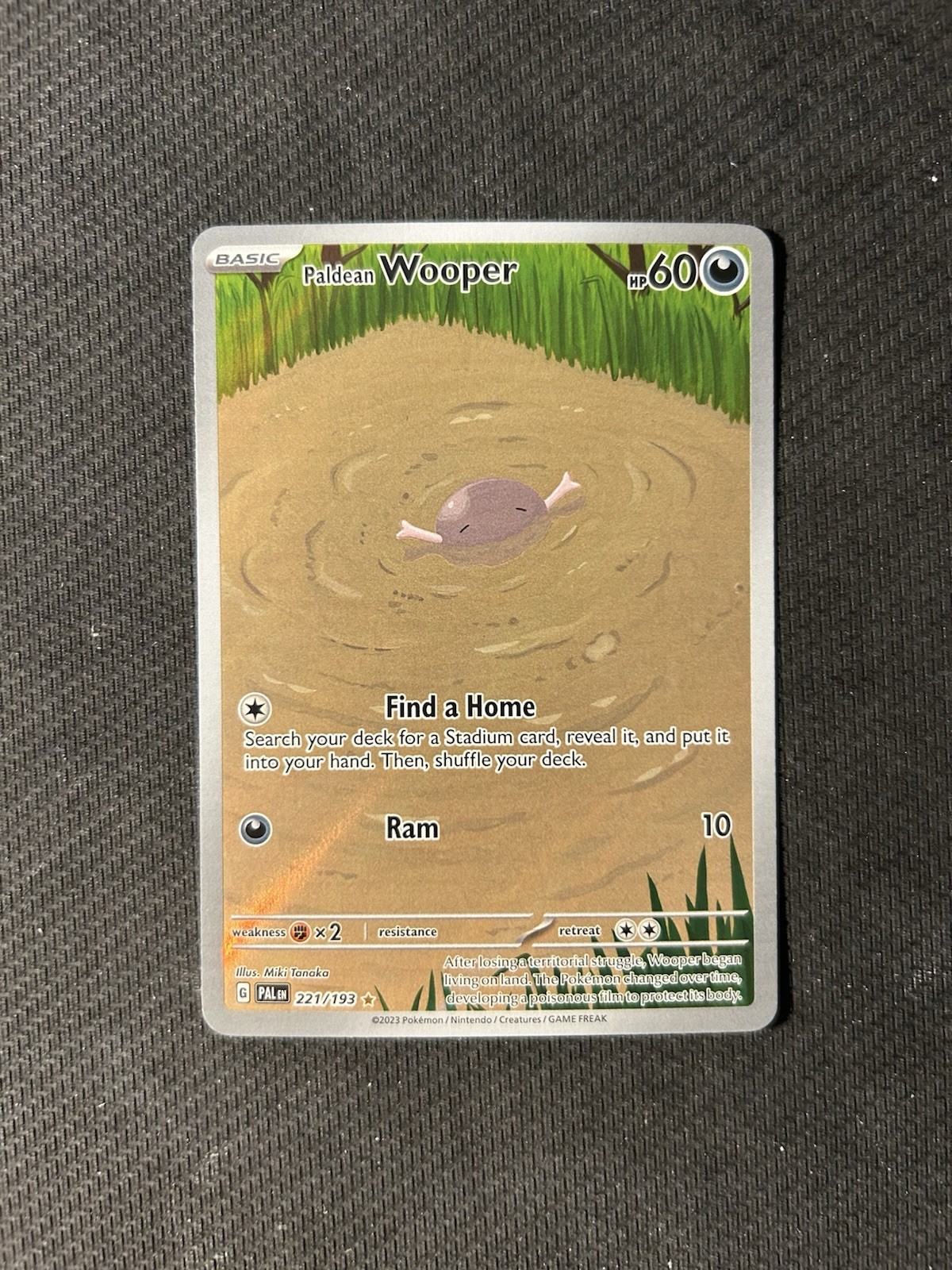 Pokemon TCG Paldean Wooper 221/193! NM/LP Condition! See Description!