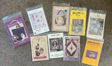 Lot of 9 New Crafting Quilting Patterns Instructions Vintage