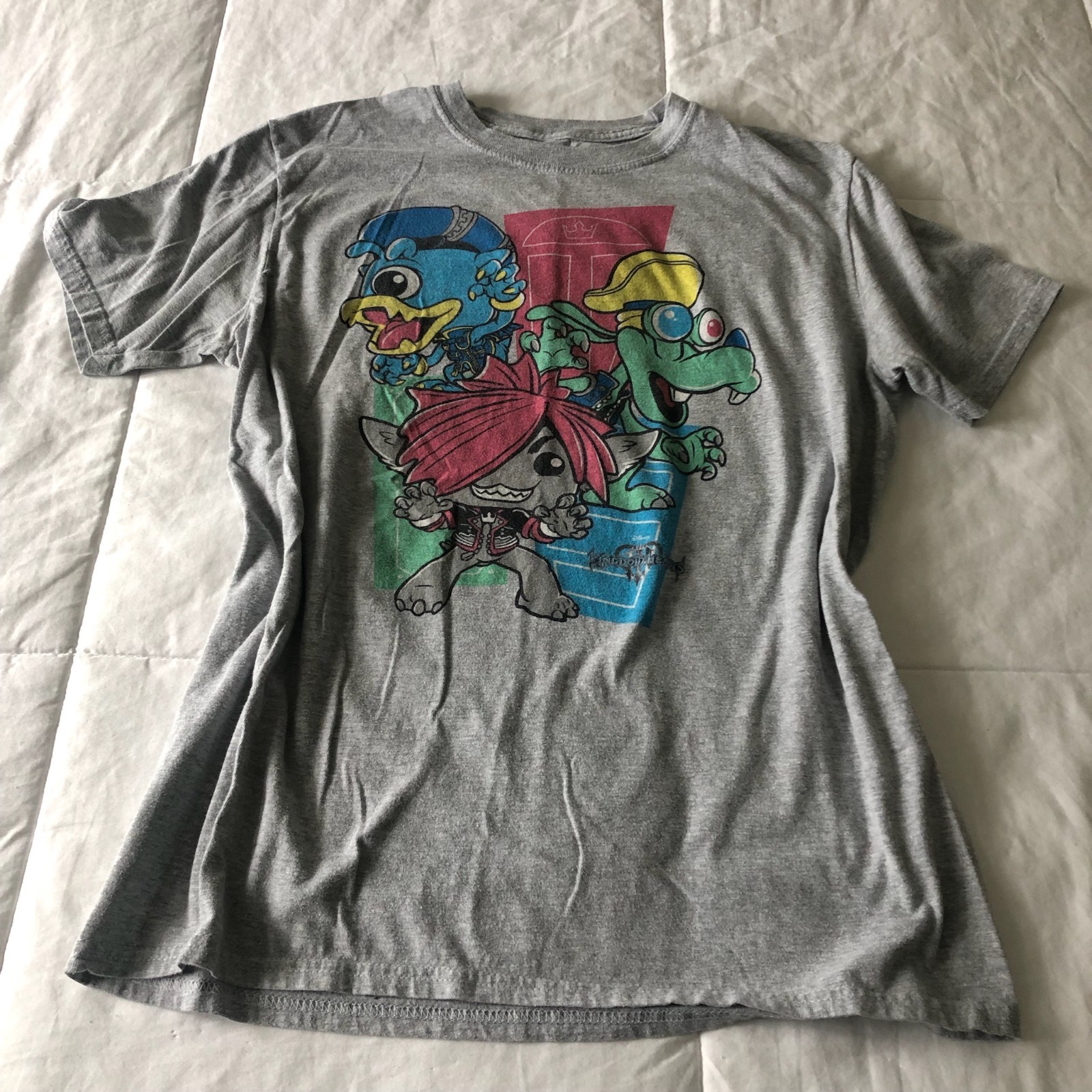 Funko Pop! Disney Kingdom Hearts III Monsters, Inc. Gray T-Shirt Unisex M