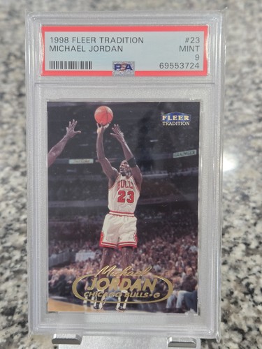 1998-99 Fleer Tradition Michael Jordan #23 PSA 9 MINT