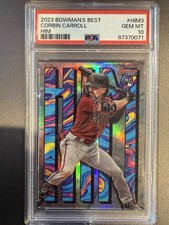 2023 Bowman's Best Corbin Carroll RC #HIM3 PSA 10 GEM MINT Arizona Diamondbacks