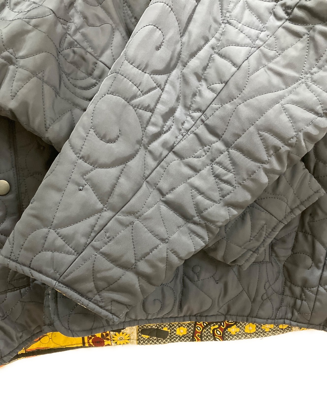 Desigual Patchwork reversible padded jacket Size:… - image 9
