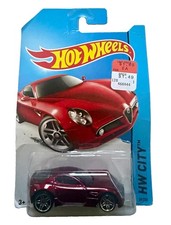Hot Wheels HW City Nightburnerz Alfa Romeo 8C Competizione Red 29/250