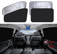 Magnetic Side Window Sun Shade, Car Window Covers, Heat Reflective Silver