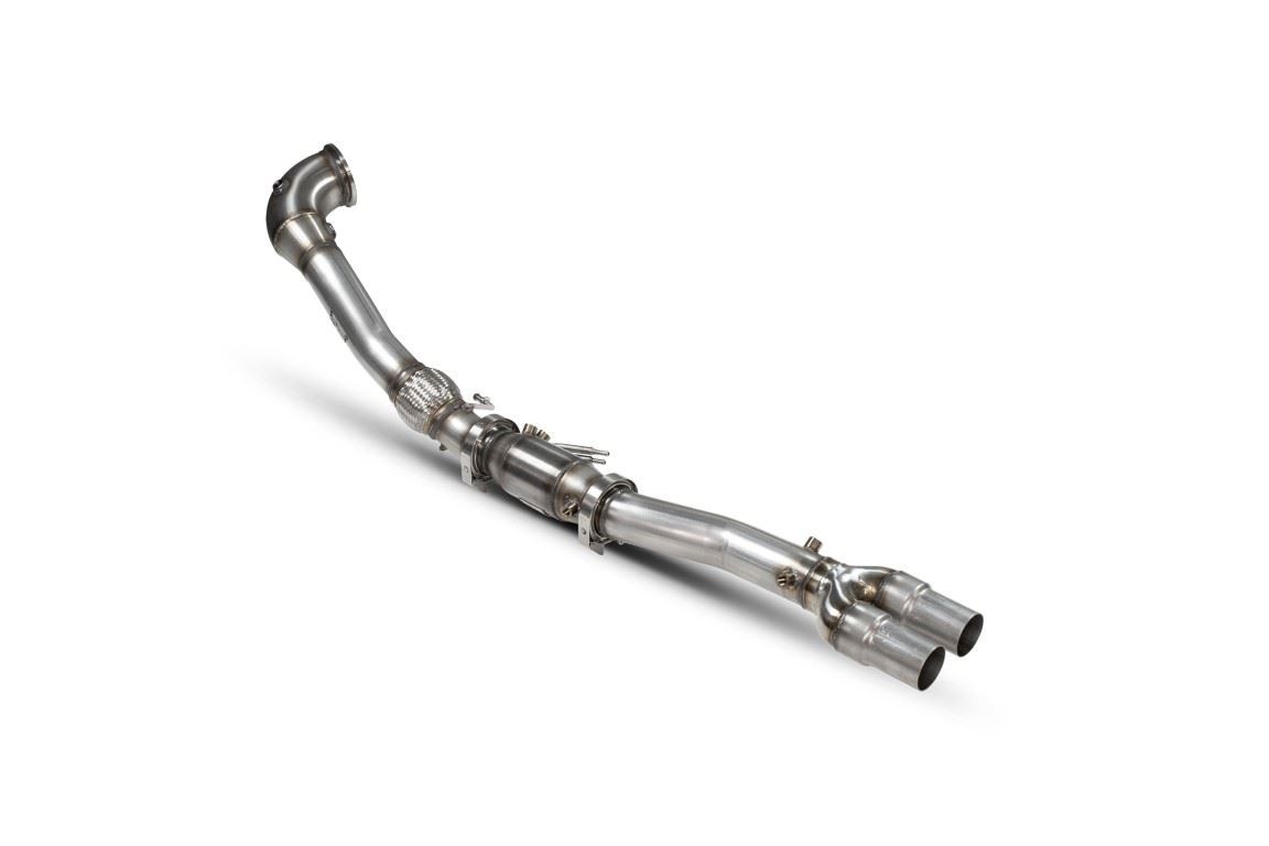 Scorpion Exhaust Downpipe W/Sports Cat GPF Removed Audi RS3 8V Saloon GPF 19-26