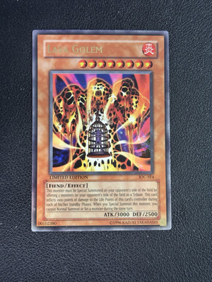 Lava Golem IOC-SE4 Ultra Rare Limited Ed Yu-Gi-Oh! NM