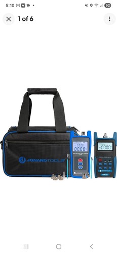 Jonard Tools Fpl-5050 Zestaw mierników mocy światłowodowych - Zdjęcie 4 z 5