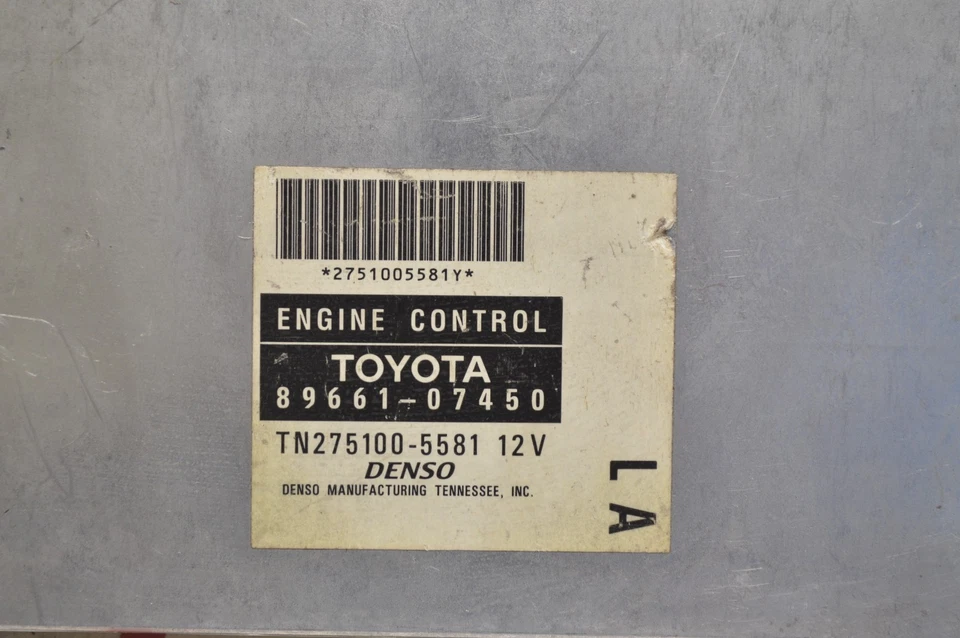 Unidad de módulo de control del motor Toyota Avalon 2005-2007 3,5 L 89661-07450 Ecm B76 041 Foto 3 de 4