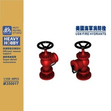 1/350 HEAVY HOBBY USN Fire Hydrants Deck Detail Upgrade Set 40PCS
