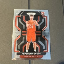 Alperen Sengun 2021-22 Panini Prizm Rookie RC Card #318