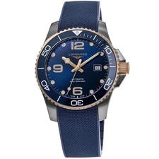New Longines HydroConquest Automatic Blue Dial Men's Watch L3.782.3.98.9