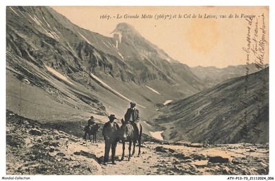 ATYP13-1003-73 - La grande motte et le col de la leisse - Vus de la vanoise
