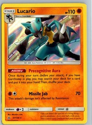 Lucario 67/156 Holo Rare Ultra Prism