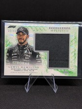 2024 Topps Eccellenza Formula 1 Lewis Hamilton Reliquia Patch Green 30 /99