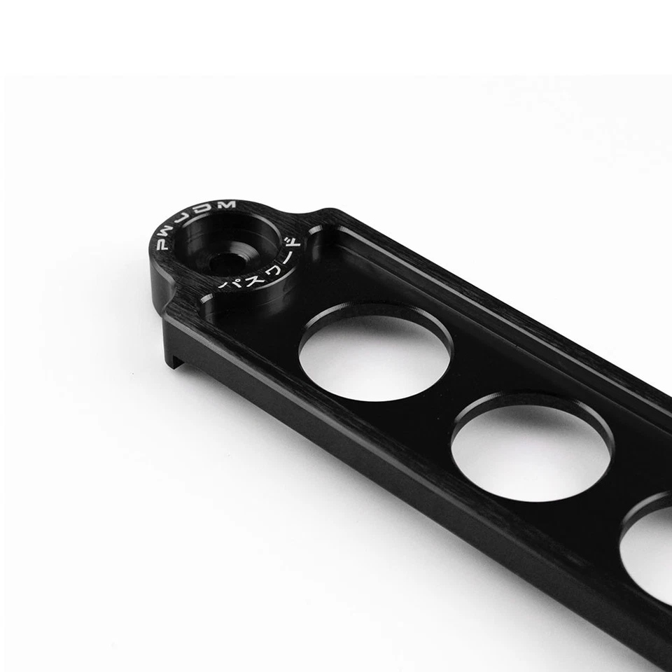 170mm/0.4" JDM Aluminum Car Battery Tie Down Bracket for Honda Civic CRX 88-00 Foto 4 de 4