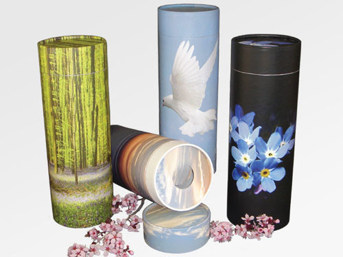 Biodegradable Ash Scattering Tube Cremation Urn Keepsake - CAN Be Personalized - Picture 2 of 6