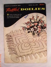Ruffled Doilies - Coats  Clark's Book 327 - 11 Patterns