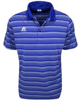 Russell Athletic- Striped Polo Royal Size Extra Large on sale Russell Athletic- Striped Polo Royal Size Extra Large on sale
