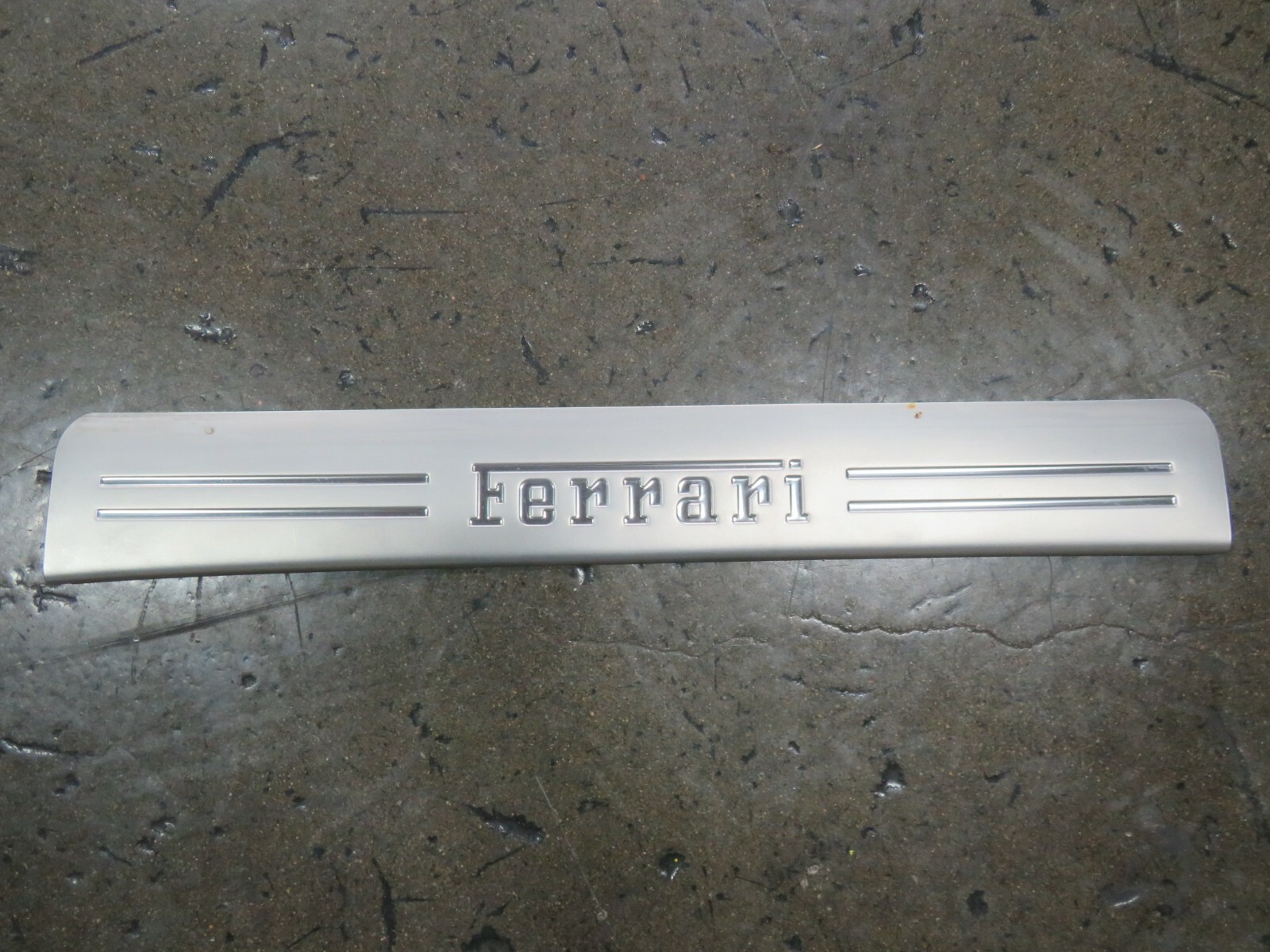 Ferrari California, RH, Right, Door Step Plate, Used, P/N 69749800