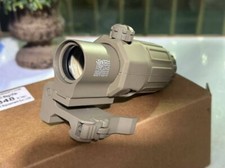 3X Magnifier Side Flip Mount Shockproof for Holographic Sights Tactical