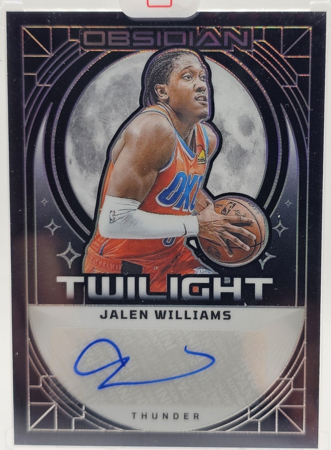 2023-24 Panini Obsidian - Twilight Signatures Jalen Williams