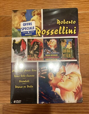 Roberto Rossellini's DVD Lot of Four Movies NEW