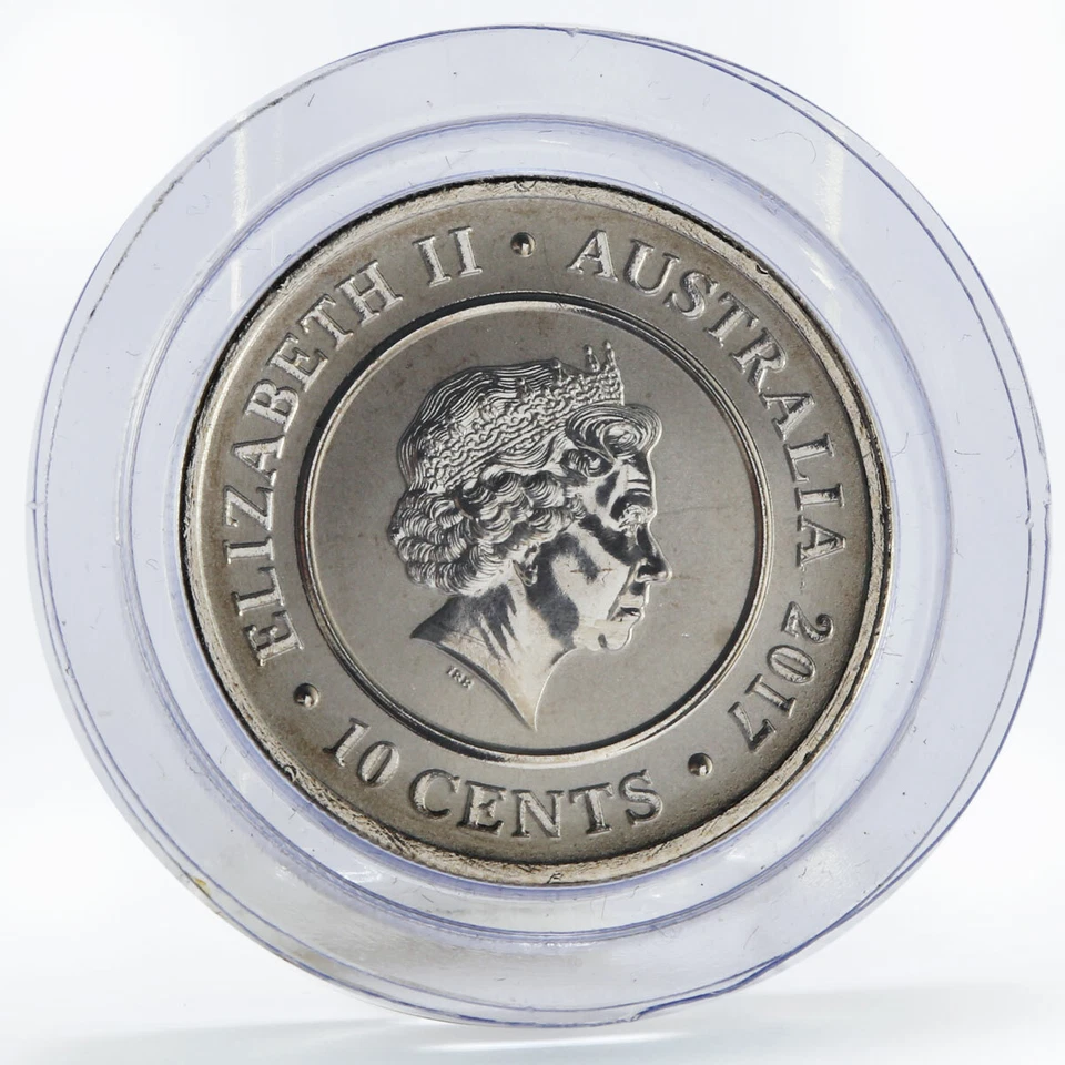 Australia 10 cents Planetary Coins Series Earth nickel coin 2017 - Image 2 of 2