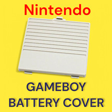 Gameboy Classic Original Replacement Battery Cover Grey - Game Boy