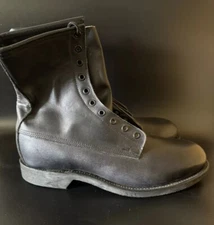 Addison Shoe Co 1990 Vintage Men’s 9.5 Steel Toe Military Combat Boots 72882 NEW