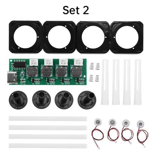 Type-C Humidifier DIY Kits Ultrasonic Mist Maker Driver Circuit Board 4 Atomizer - Picture 6 of 26