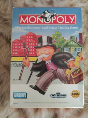 Monopoly Sega Genesis game