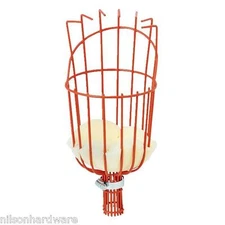 (1)-Fresh Fruit Picker Vinyl Coated Orange Apple Plum Pear Peach for Broom Pole 