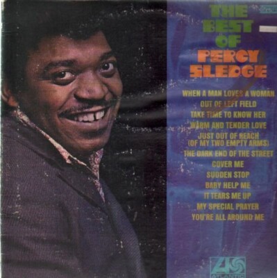 Percy Sledge The Best Of Percy Sledge Atlantic Vinyl LP