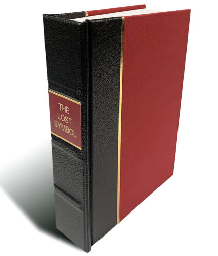 The Lost Symbol (Leather-bound) Dan Brown Hardcover Book - Foto 1 di 4