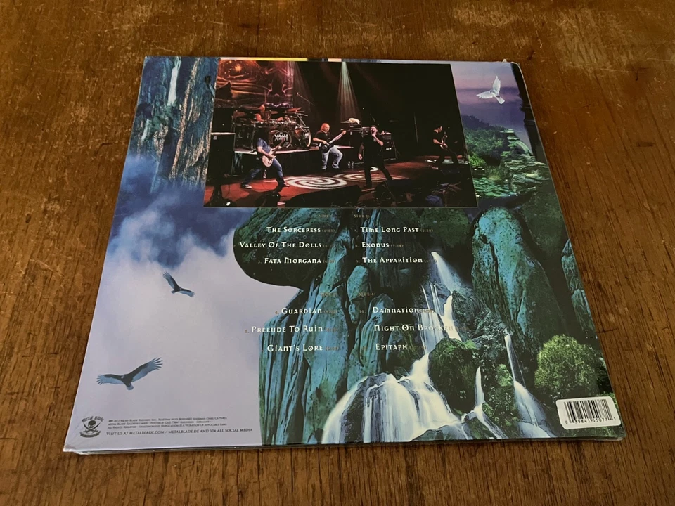 FATES WARNING Awaken The Guardian Live 2-LP BLUE MARBLED Vinyl 2017 NUMBERED New - Image 3 of 3